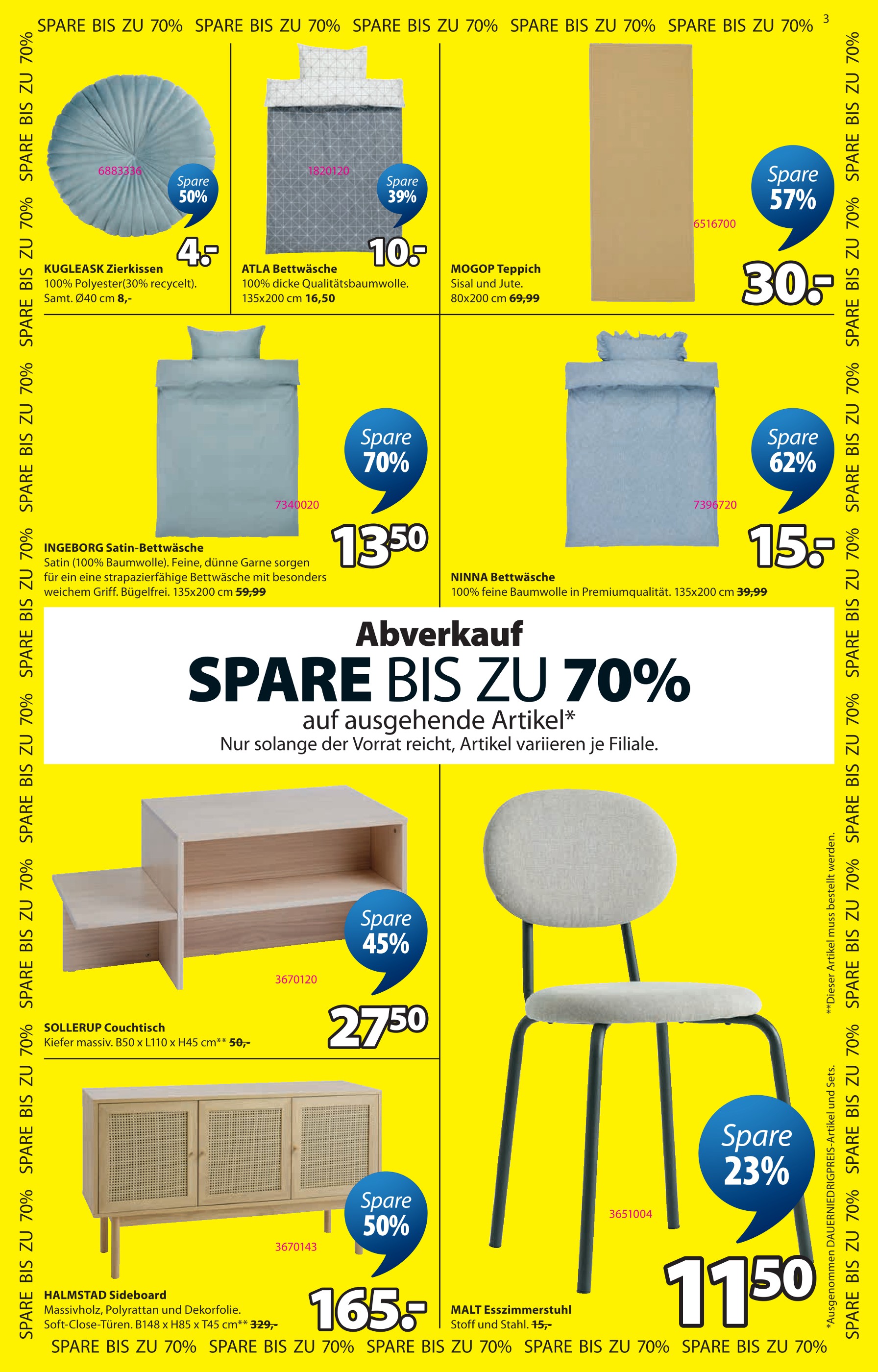 Teppich Angebot im aktuellen JYSK Prospekt auf Seite 4